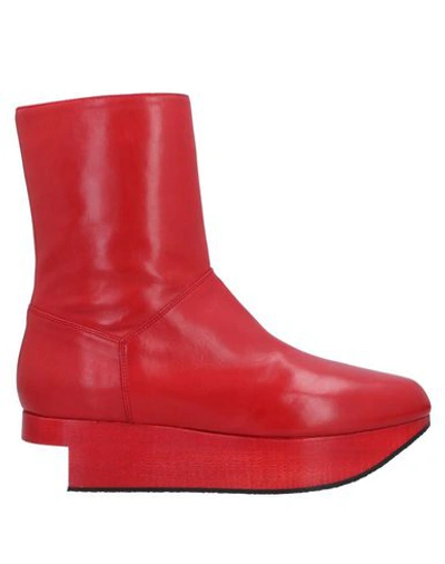 Vivienne Westwood Ankle Boot In Red