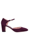 Rochas Pumps In Purple