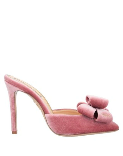 Charlotte Olympia Mules And Clogs In Pink