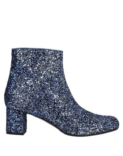 Antonio Barbato Ankle Boot In Blue