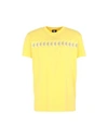 KAPPA KAPPA KONTROLL KONTROLL REFLECTIVE BANDA MAN T-SHIRT YELLOW SIZE M COTTON,12247841OG 7