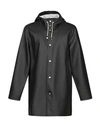 Stutterheim Full-length Jacket In Black