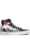 Vans X Supreme X Comme Des Garcons Sk8-hi Reissue Sneakers In Black