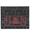 FENDI FENDI MONOGRAM PRINTED CARDHOLDER