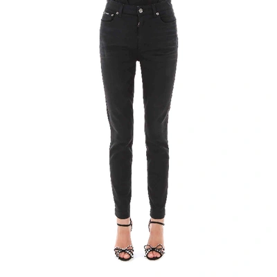Dolce & Gabbana Skinny Jeans In Black