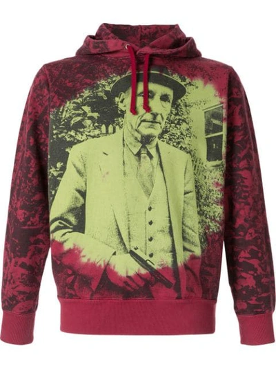 Supreme Burroughs Hoodie In Red