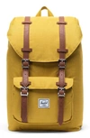 Herschel Supply Co Little America - Mid Volume Backpack - Yellow In Arrowwood Crosshatch