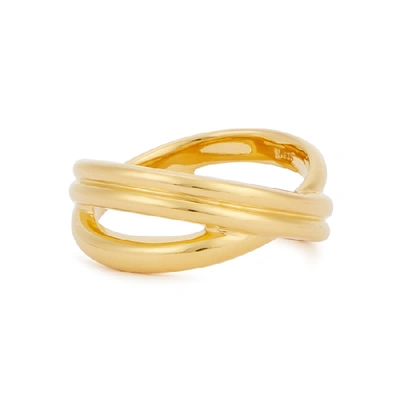Missoma Womens Gold Infini 18ct Gold-plated Sterling Silver Ring
