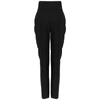 ALEXANDRE VAUTHIER Black tapered wool trousers