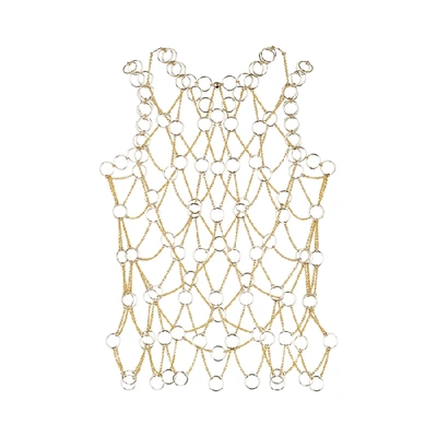 Paco Rabanne Gold-tone Chainmail Top