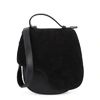 ATP ATELIER Carrara black leather saddle bag