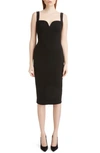 VICTORIA BECKHAM SWEETHEART BODY-CON DRESS,DR FIT 61050C PAW19