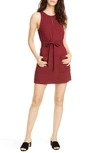 JOIE PUCK TIE BELT SLEEVELESS MINIDRESS,19-2-003107-DR01933