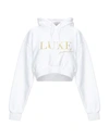 Andrea Crews Hooded Sweatshirt In White