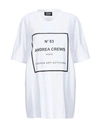ANDREA CREWS T-shirt,12361928IV 5