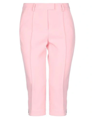 Ermanno Scervino Cropped Pants In Pink