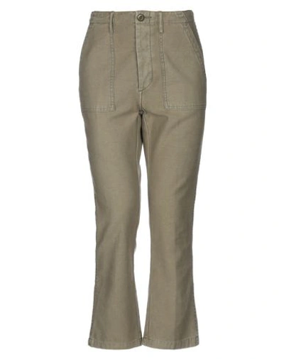 R13 Casual Pants In Military Green