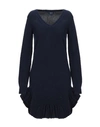 Armani Jeans Short Dress In Dark Blue