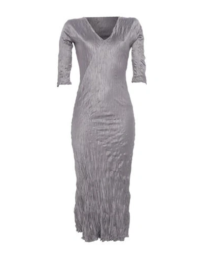 Stephan Janson Midi Dress In Grey