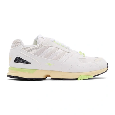 Adidas Originals Zx 4000 Trainers In Offwhtchlk