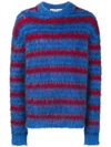 MARNI STRIPED KNIT SWEATER