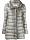 Herno Women's  Grey Polyester Down Jacket