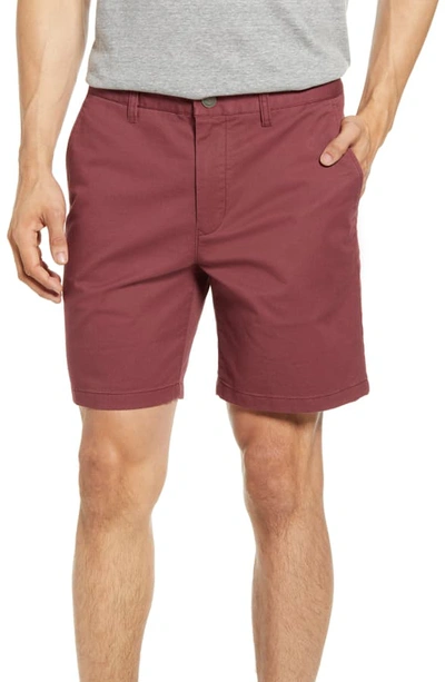 Bonobos Stretch Washed Chino 7-inch Shorts In Hibiscus Tea