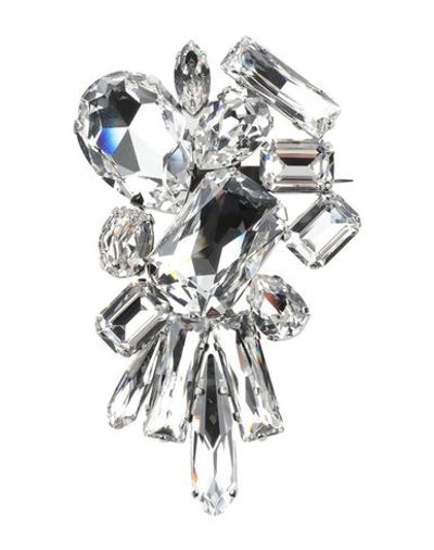 Maison Margiela Brooch In Silver