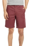 Bonobos Stretch Washed Chino 9-inch Shorts In Hibiscus Tea