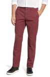 Bonobos Slim Fit Stretch Washed Chinos In Hibiscus Tea