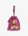 MOSCHINO Roman Teddy Bear Mini Bucket bag