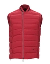 Emporio Armani Down Jacket In Red
