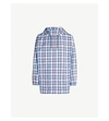 GUCCI CHECKED SHELL HOODED JACKET