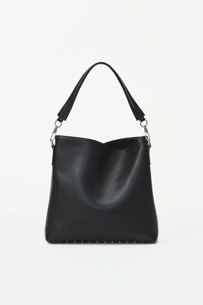 Alexander Wang Darcy Rivet Hobo In Black