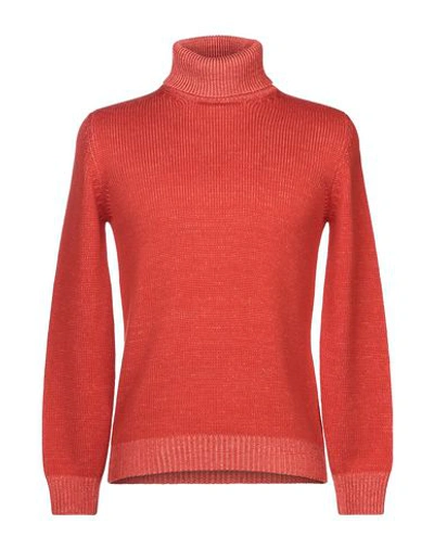 Roberto Collina Turtleneck In Rust
