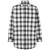 ACNE STUDIOS Checked quilted cotton-blend overshirt