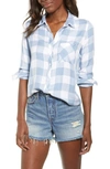 Rails Hunter Plaid Shirt In White Powder Blue