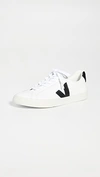 VEJA ESPLAR LOGO SNEAKERS EXTRA WHITE/BLACK,VEJAA30211