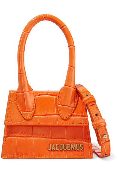 jacquemus le chiquito moyen orange