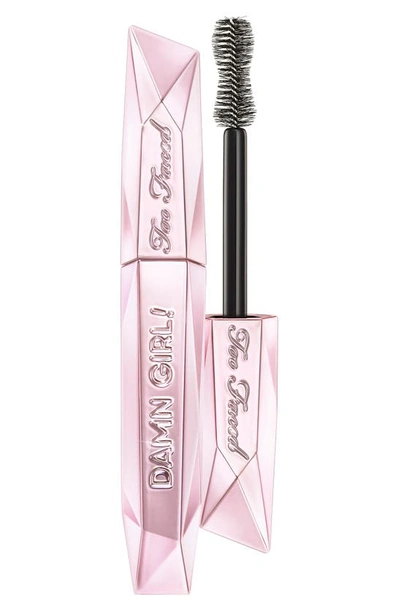 TOO FACED DAMN GIRL! 24-HOUR VOLUMIZING & LENGTHENING MASCARA, 0.43 OZ,80026