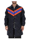 GUCCI GUCCI STRIPED PADDED JACKET