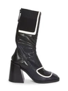 CHLOÉ Bell Tejus-Print Leather Boots