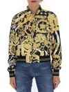 VERSACE VERSACE BAROQUE PRINTED BOMBER JACKET