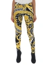 VERSACE VERSACE BAROQUE PRINTED LEGGINGS