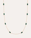 ANN TAYLOR RECTANGLE STONE STATION NECKLACE,516518