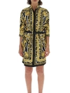 VERSACE VERSACE BAROQUE PRINTED SHIRT DRESS