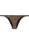 ANEMONE LEOPARD-PRINT BIKINI BRIEFS