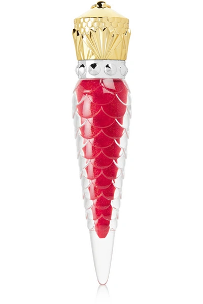 Christian Louboutin Loubiglittergloss Glitter & Shine Lip Colour In Alminette