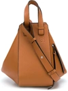 LOEWE Small Hammock Bag, Brown,387.30.S35 PF19