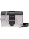 Prada Cahier Shoulder Bag - Metallic